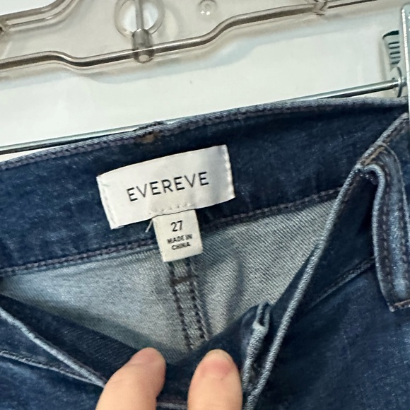 Women's Size 27 Evereve Wide-Leg Jeans - Picture 3 of 6